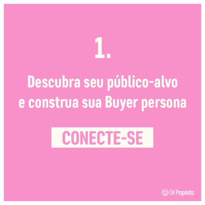 Passo 1 para fazer a marca um sucesso: Descubra o seu público-alvo e construa sua Buyer persona