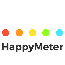 logo do HappyMeter, um dos aplicativos ou programas para manter sua equipe engajada