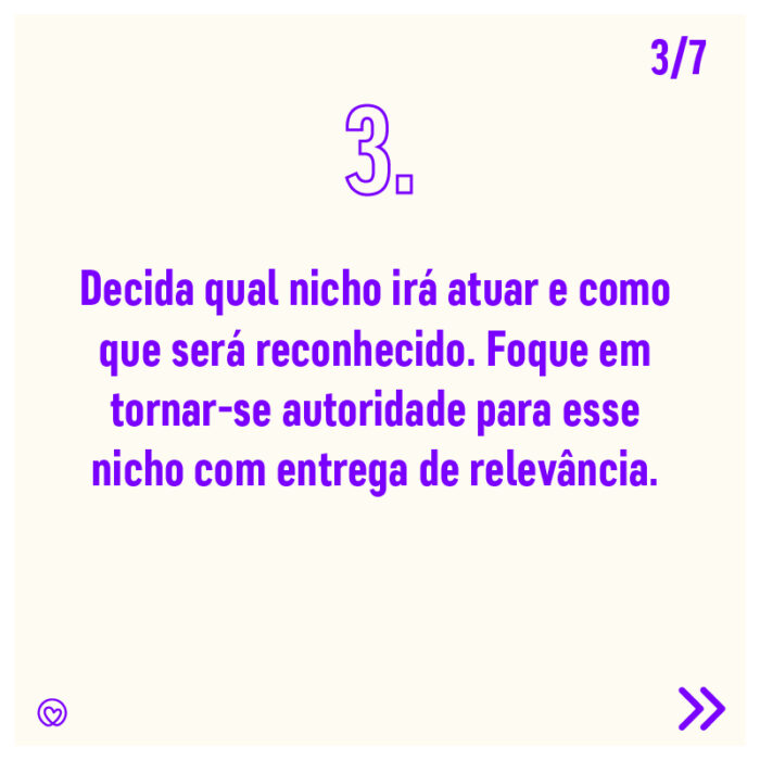 passo três para construir sua marca pessoal